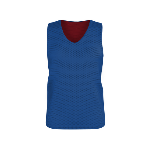 Badger Sport Youth Reversible Mesh Tank (A00118-059903), Color 'Royal/Red'